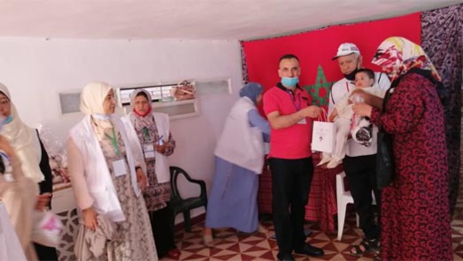 عملية اعذار جماعية لـ 84 طفلا في تاوريرت بوستة بسلوان 