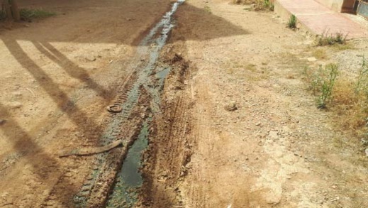 كارثة بيئية تهدد ساكنة دوار الحرشة ببوعرك بسبب مياه الواد الحار