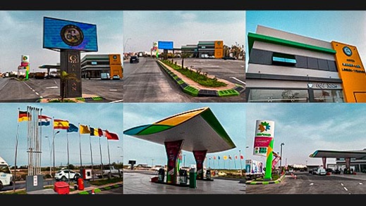 افتتاح محطة الوقود "وينكسو" الخاصة بفضاء Glaman بطريق سلوان