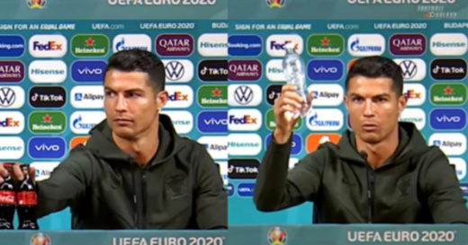 حركة من رونالدو تكبد خسارة ضخمة لشركة كوكا كولا حركة من رونالدو تكبد خسارة ضخمة لشركة كوكا كولا