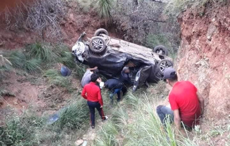 وقوع سيارة في منحدر جبلي يخلف أربع مصابين بالدريوش