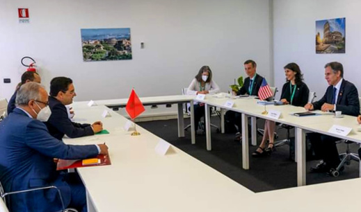 ضربة أخرى لإسبانيا.. بوريطة يترأس لقاء رسميا بروما مع وزير الخارجية الأمريكي ضربة أخرى لإسبانيا.. بوريطة يترأس لقاء رسميا بروما مع وزير الخارجية الأمريكي