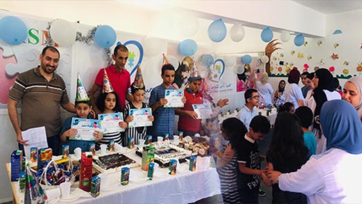 جمعية ايمن للتوحد بالناظور تحتفل بنجاح تلاميذها المدمجين بالمدارس العمومية