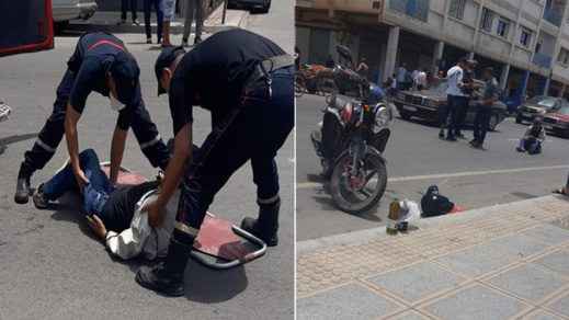 حادثة سير وسط الناظور ترسل مسنا للمستشفى الحسني حادثة سير وسط الناظور ترسل مسنا للمستشفى الحسني