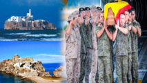 الجيش الإسباني ينقل رفات جنوده من جزيرتي النكور وبادس صوب مقابر مليلية المحتلة الجيش الإسباني ينقل رفات جنوده من جزيرتي النكور وبادس صوب مقابر مليلية المحتلة