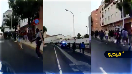 ثاني أيام العيد.. تسلل أزيد من 230 مهاجر سري لجيب مليلية المحتلة ثاني أيام العيد.. تسلل أزيد من 230 مهاجر سري لجيب مليلية المحتلة