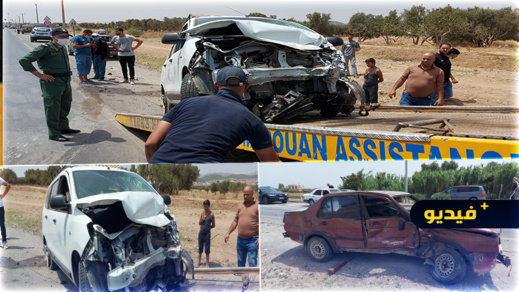 اصطدام قوي بين سيارتين في طريق سلوان يخلف خسائر مادية جسيمة اصطدام قوي بين سيارتين في طريق سلوان يخلف خسائر مادية جسيمة
