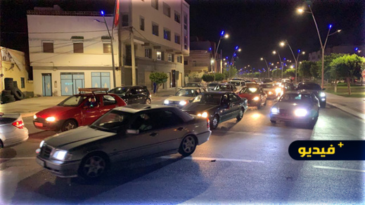 اختناق مروري بالناظور والمواطنون مستاؤون من قرارات الحكومة اختناق مروري بالناظور والمواطنون مستاؤون من قرارات الحكومة