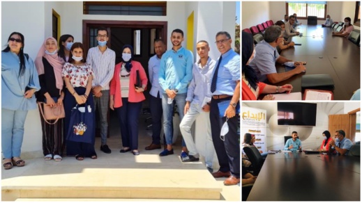"الأبواب المفتوحة لحاملي المشاريع" يواصل فعالياته بزيارة لمنصة الشباب بالناظور "الأبواب المفتوحة لحاملي المشاريع" يواصل فعالياته بزيارة لمنصة الشباب بالناظور