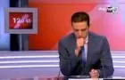 مذيع بالقناة الثانية كاد يختنق على الهواء مباشرة