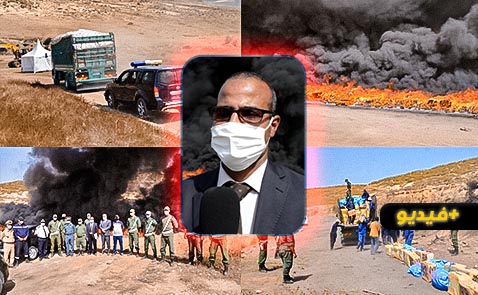 فاقت قيمتها 14 مليار سنتيم.. شاهدوا عملية إتلاف كميات كبيرة من المخدرات من طرف جمارك الناظور فاقت قيمتها 14 مليار سنتيم.. شاهدوا عملية إتلاف كميات كبيرة من المخدرات من طرف جمارك الناظور