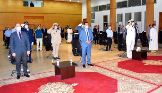 عامل إقليم الدريوش يترأس مراسيم الإنصات إلى الخطاب الملكي بمناسبة ذكرى ثورة الملك والشعب