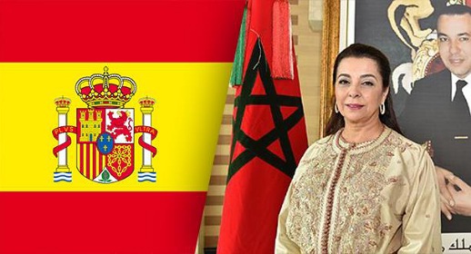 أنباء عن قرب عودة سفيرة المغرب بإسبانيا لمهامها