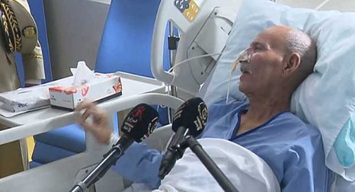 أنباء عن وفاة زعيم ميليشيات جبهة البوليساريو الانفصالية ابراهيم غالي أنباء عن وفاة زعيم ميليشيات جبهة البوليساريو الانفصالية ابراهيم غالي
