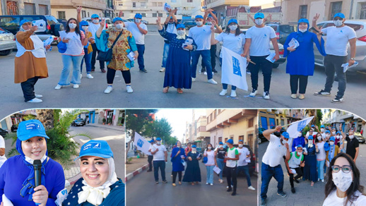 بقيادة صونيا العلالي.. نساء الحمامة يستمرن في حملاتهن الانخابية للتواصل مع المواطنين بقيادة صونيا العلالي.. نساء الحمامة يستمرن في حملاتهن الانخابية للتواصل مع المواطنين