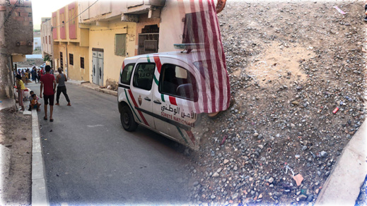 شاحنة تدهس طفلا وسط الناظور وترديه قتيلا شاحنة تدهس طفلا وسط الناظور وترديه قتيلا
