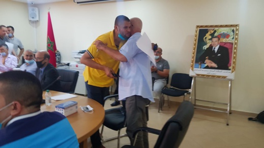 انتخاب جمال الحمزاوي رئيسا لجماعة سلوان انتخاب جمال الحمزاوي رئيسا لجماعة سلوان