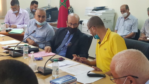 انتخاب جمال الحمزاوي رئيسا لجماعة سلوان انتخاب جمال الحمزاوي رئيسا لجماعة سلوان