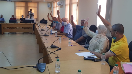 انتخاب جمال الحمزاوي رئيسا لجماعة سلوان انتخاب جمال الحمزاوي رئيسا لجماعة سلوان