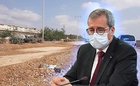 ساكنة العروي ومستعملي الطريق الوطنية يطالبون عامل الناظور التدخل لاستكمال أشغال الطريق المؤدية للمطار