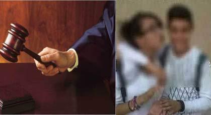 مراهقو "القبلة الفايسبوكية" في أولى جلسات المحاكمة بعد إيداعهم بمركز الطفولة بدار الشباب