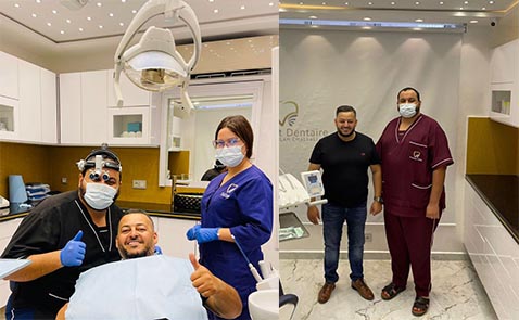 بعد سنوات من البحث.. رجل الاعمال "مالك سولار" يختار عيادة الدكتور شلالي لعلاج أسنانه بعد سنوات من البحث.. رجل الاعمال "مالك سولار" يختار عيادة الدكتور شلالي لعلاج أسنانه