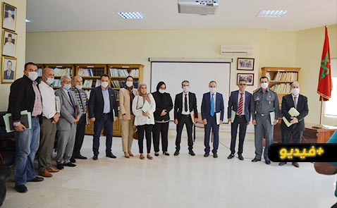 لقاء بمحكمة الاستئناف بالناظور لتدارس سبل الارتقاء بحماية المرأة من العنف لقاء بمحكمة الاستئناف بالناظور لتدارس سبل الارتقاء بحماية المرأة من العنف