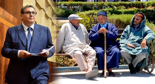 الحكومة تعد المسنين بـ400 درهم ابتداء من شتنبر 2022 و1000 درهم بحلول 2026