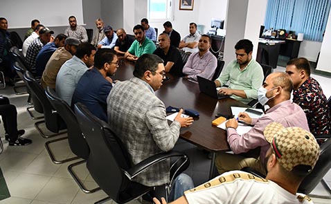 الاتحاد الاقليمي لنقابات الناظور يعقد اجتماع عمل مع سليمان أزواغ ونوابه 