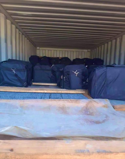 شاهدوا.. إحباط محاولة تهريب طن و 335 كلغ من الكوكايين على متن سفينة قادمة من البرازيل