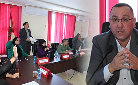 الطاوس يترأس الدورة الاستثنائية لجماعة ميضار لتشكيل اللجان الدائمة