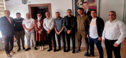 رئيس وأعضاء المجلس الإقليمي للدريوش يستقبلون ممثلي الفرق الكروية ويتعهدون بتدارس مشاكلهم رئيس وأعضاء المجلس الإقليمي للدريوش يستقبلون ممثلي الفرق الكروية ويتعهدون بتدارس مشاكلهم