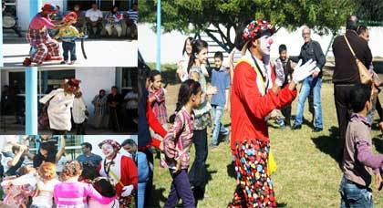 ثيفسوين ترسم البسمة على وجوه المقيمين بقرية الاطفال امزورن ثيفسوين ترسم البسمة على وجوه المقيمين بقرية الاطفال امزورن