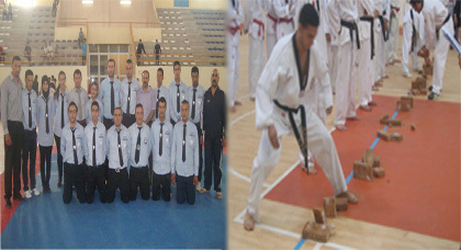 عصبة الشمال الشرقي للتكواندو تنظم امتحانات الأحزمة السوداء عصبة الشمال الشرقي للتكواندو تنظم امتحانات الأحزمة السوداء