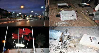 رياح قوية تضرب الناظور في تغير مفاجئ للجو وسقوط عمود إنارة بساحة الشبيبة  رياح قوية تضرب الناظور في تغير مفاجئ للجو وسقوط عمود إنارة بساحة الشبيبة