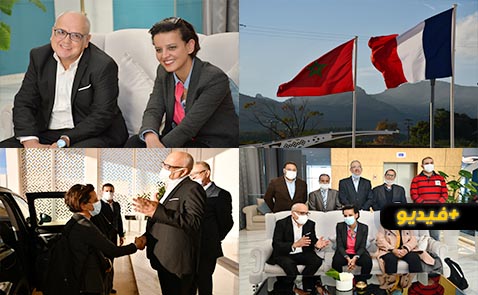 الوزيرة الريفية في الحكومة الفرنسية السابقة نجاة بلقاسم تحل رفقة والدتها في زيارة رسمية للناظور