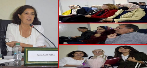 الكاتبة والسياسية ببلجيكا فتيحة السعيدي تحاضر حول مسيرتها الأدبية وتجربتها الخاصة بالمهجر بكلية سلوان