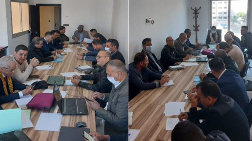 الاتحاد المغربي للشغل يجتمع بوفد عن شركة "الناظور البيئة" لصياغة الاتفاقية الجماعية الاتحاد المغربي للشغل يجتمع بوفد عن شركة "الناظور البيئة" لصياغة الاتفاقية الجماعية