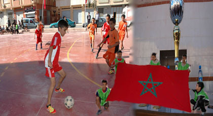 جمعية نهضة شباب كرة القدم تنظم دوري رياضي تخليدا للمسيرة الخضراء