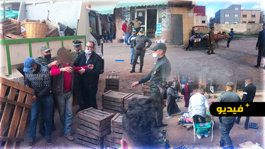 السلطات المحلية تباشر حملة تطهيرية ضد العربات المجرورة ببني انصار السلطات المحلية تباشر حملة تطهيرية ضد العربات المجرورة ببني انصار