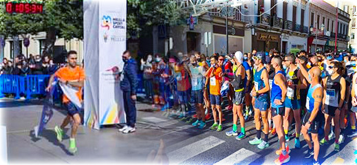 الطلحاوي يواصل تألقه ويفوز بنصف مراطون مليلية الدولي 