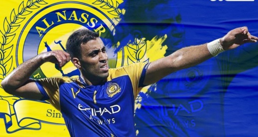 المغربي حمد الله ينتقم من النصر السعودي بطريقته الخاصة