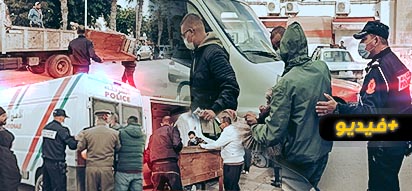 حملة غير مسبوقة لتحرير الملك العام بسوق المركب حملة غير مسبوقة لتحرير الملك العام بسوق المركب