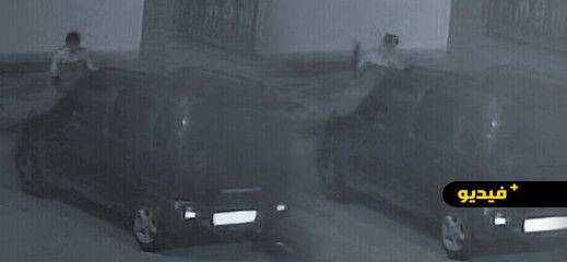 شاهدوا.. هكذا تم تخريب سيارة الكوميدي "علاء بنحدو" 