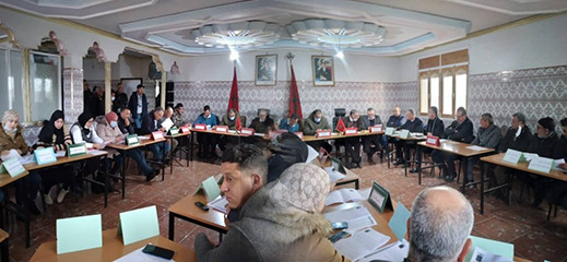 مجلس جماعة قرية أركمان يصادق في دورة استثنائية على دراسة الميزانية وتوزيع دعم الجمعيات