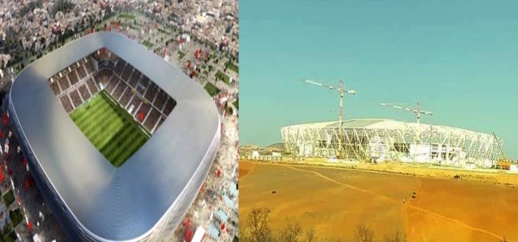 متى يأتي دور الناظور.. الملعب الكبير بالحسيمة يصل مراحله النهائية متى يأتي دور الناظور.. الملعب الكبير بالحسيمة يصل مراحله النهائية