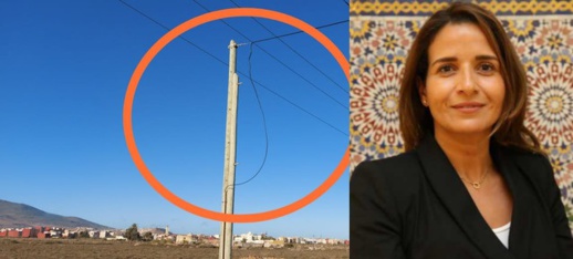 ملف الأسلاك الكهربائية المتساقطة بالناظور على طاولة وزيرة الانتقال الطاقي