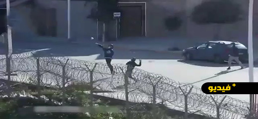 مشاهد مثيرة.. هكذا يتم تهريب الحشيش من بني انصار الى مليلية في واضحة النهار