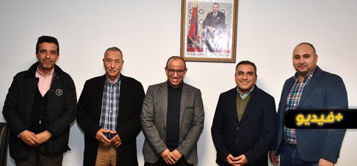 مباحثات ثنائية بين الرحموني ورئيس المجلس الإقليمي لتاوريرت مباحثات ثنائية بين الرحموني ورئيس المجلس الإقليمي لتاوريرت