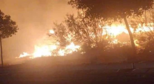 اندلاع حريق بالسعيدية والوقاية المدنية تتدخل اندلاع حريق بالسعيدية والوقاية المدنية تتدخل